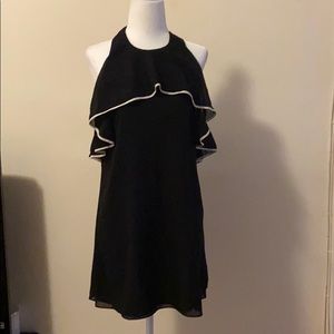 Alice and Olivia low back halter mini dress